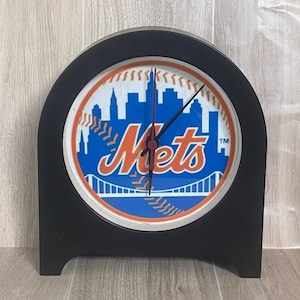 NY Mets desk clock 6 inches