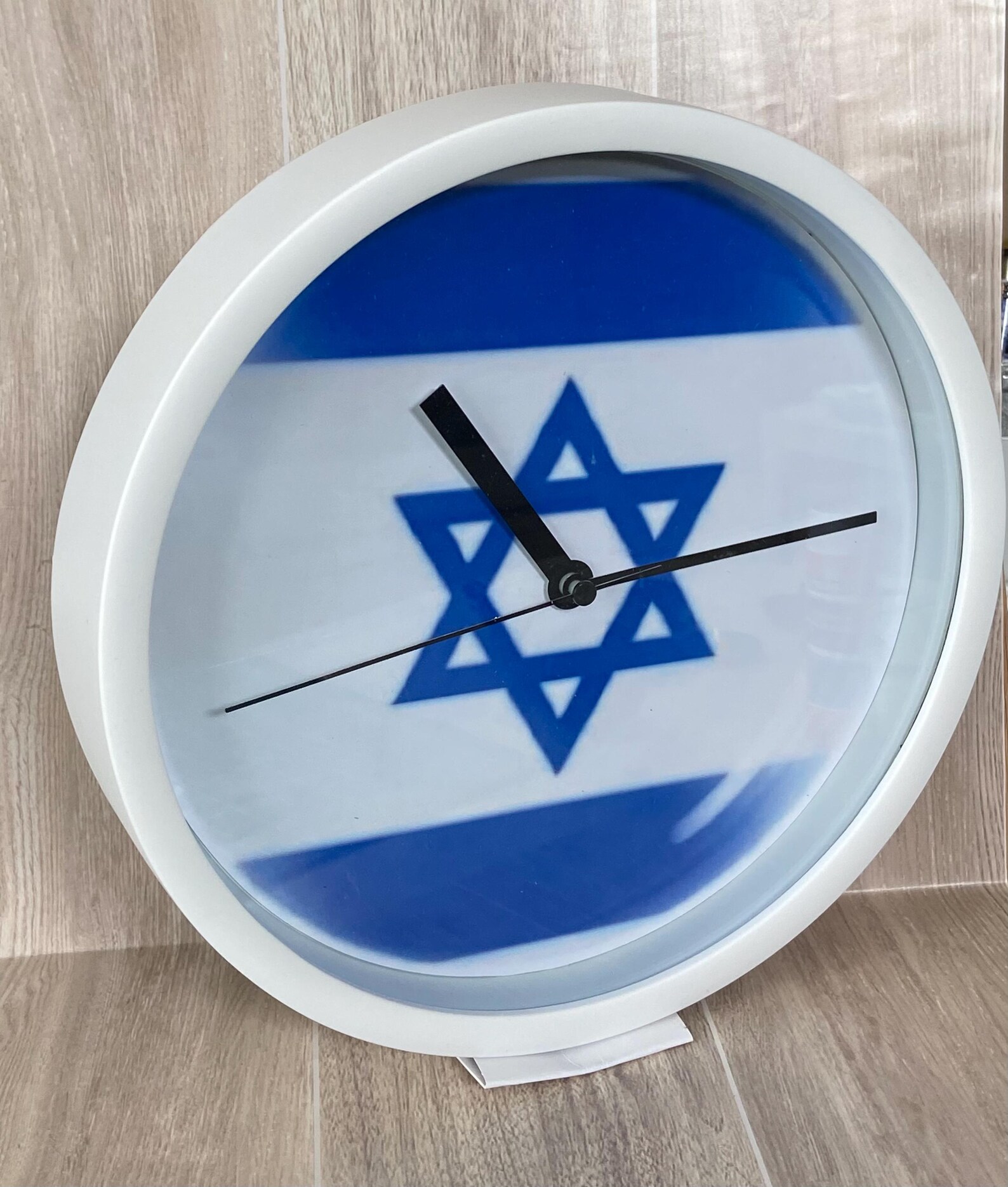 Israeli Clock Israeli Wall Clock - Etsy