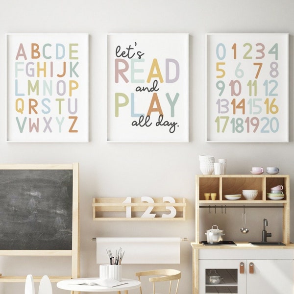 Playroom Wall Art Etsy