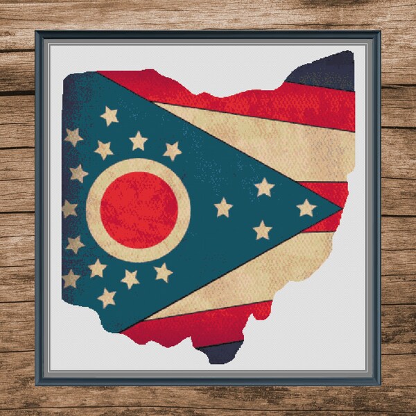 Ohio Cross Stitch Etsy