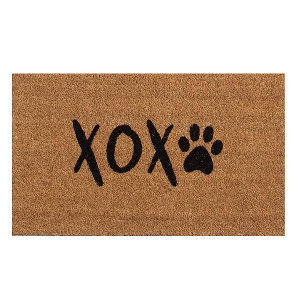 LPDoormats Coir Door Mat for Dog Lovers Paw print Doormat Etsy