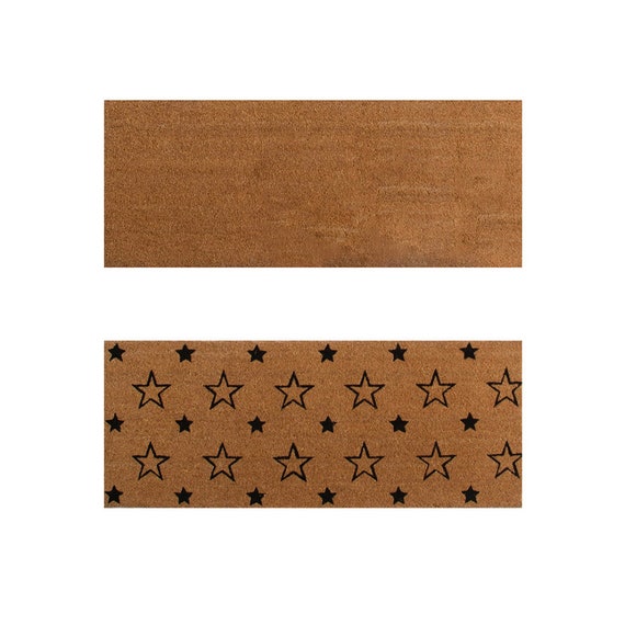 Patio Door Mats Long Double Coir Doormat Door Mat Indoor Etsy UK