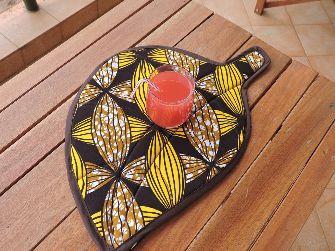 Kitenge/Ankara African Print Place mats Table Mats set of 2 Etsy
