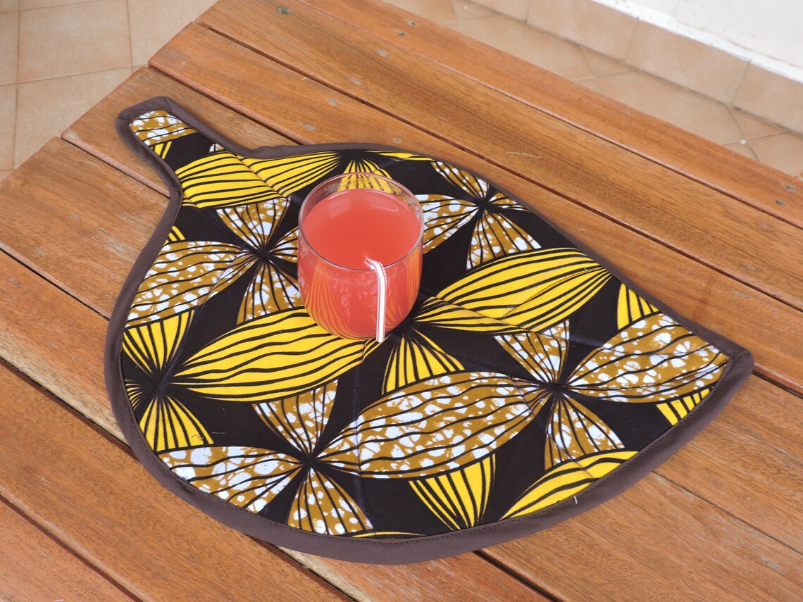 Kitenge/Ankara African Print Place mats Table Mats set of 2 Etsy