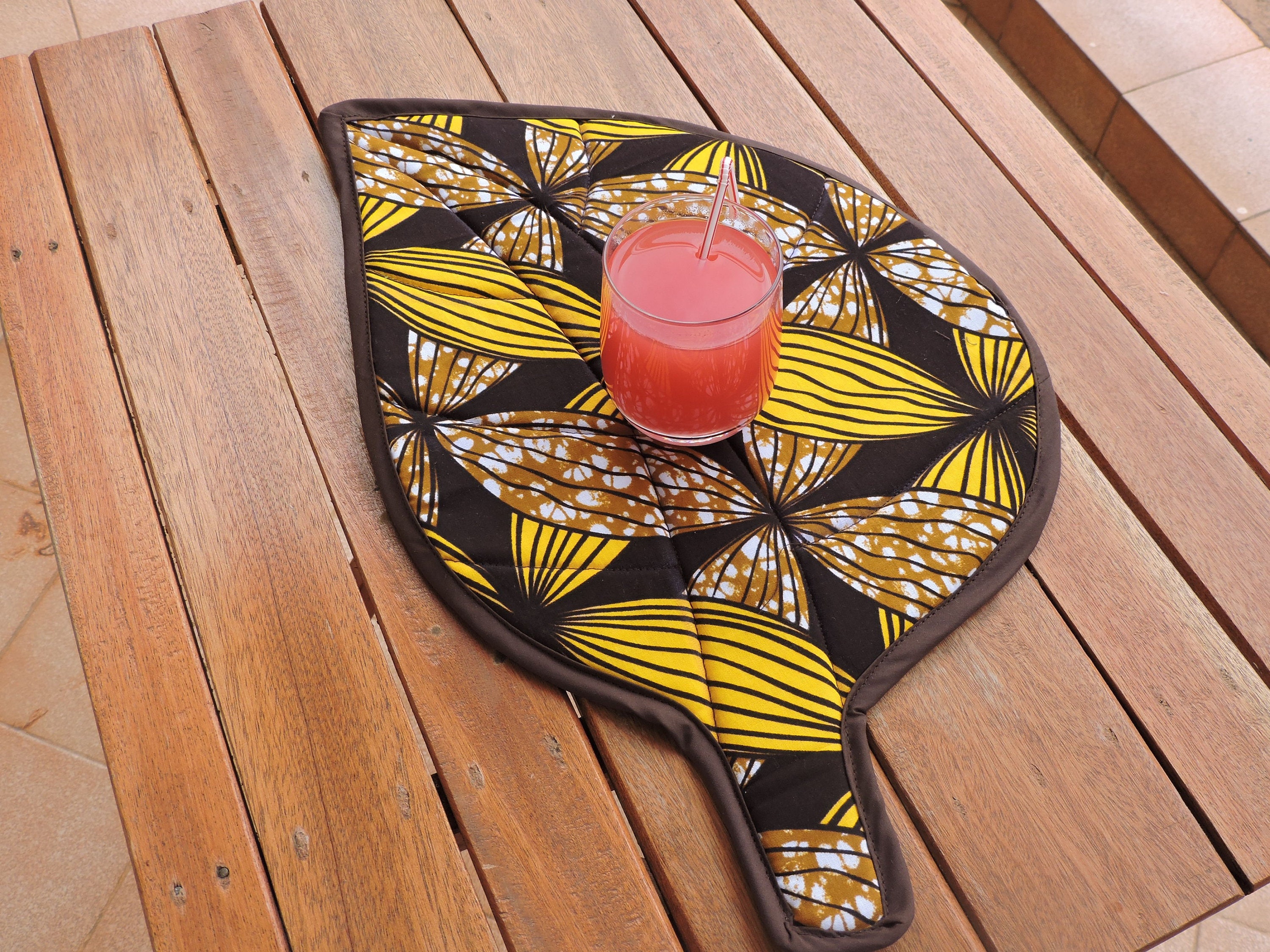Kitenge/Ankara African Print Place mats Table Mats set of 2 Etsy