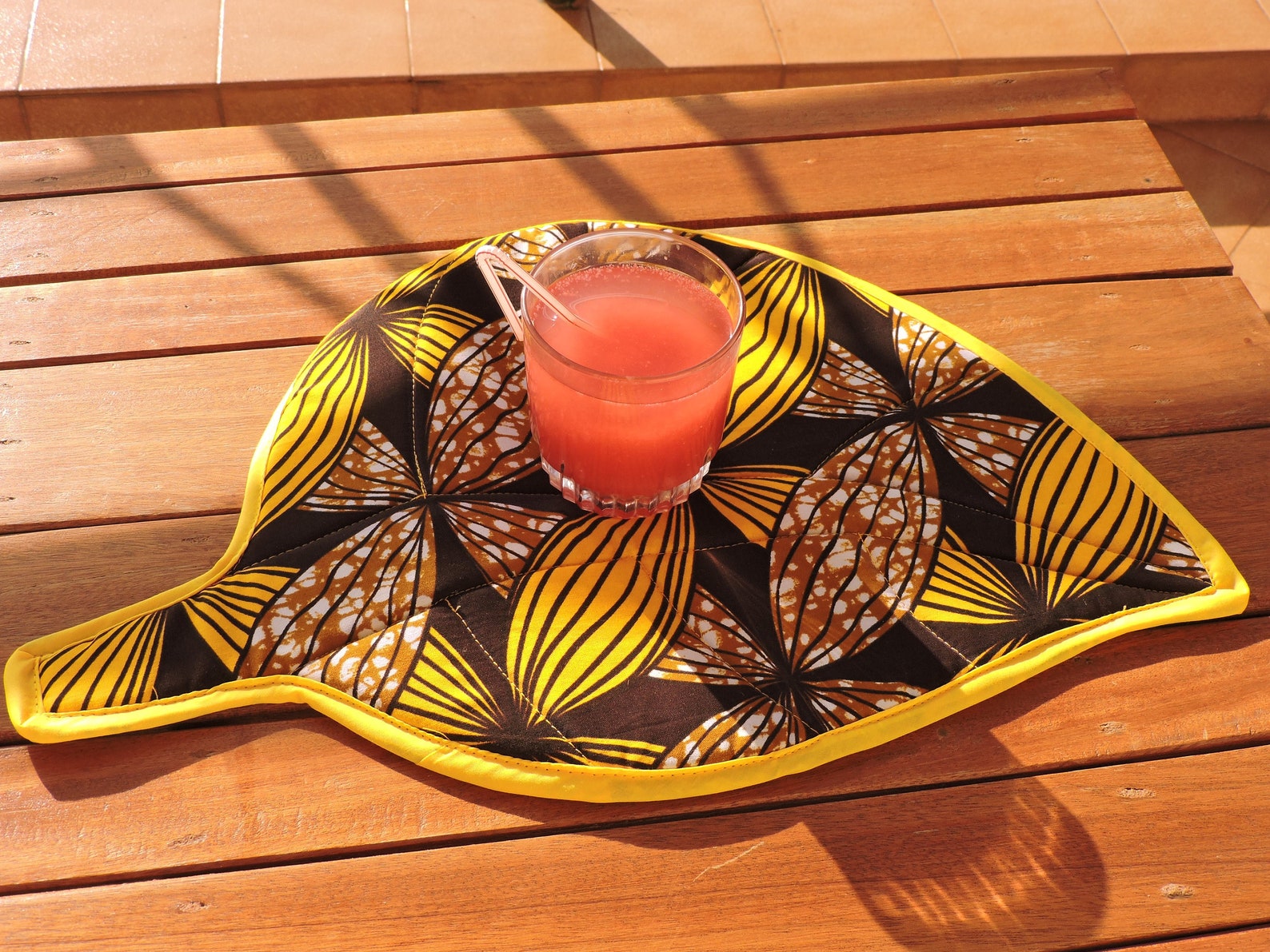 Kitenge/ankara African Print Place Mats Table Mats Set of 2 Etsy