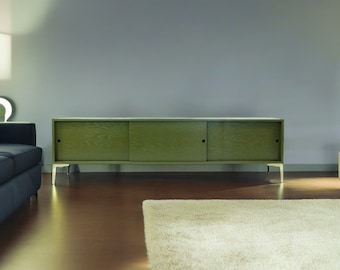 Olive Modern Minimalistic TV Media Console Sideboard