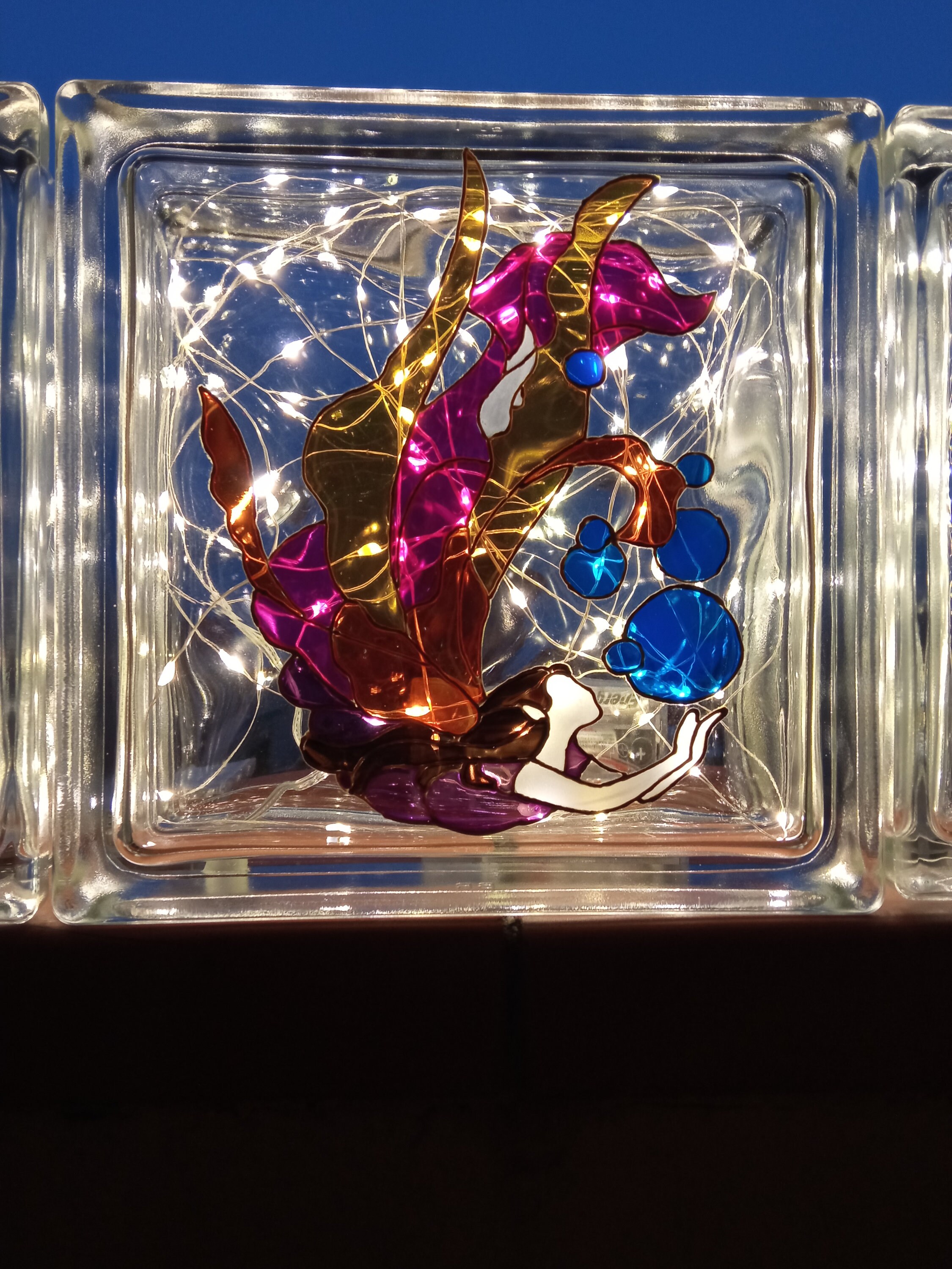 Handpainted Stained Glass Stands. Ornamental Lamp or Fancy Etsy UK