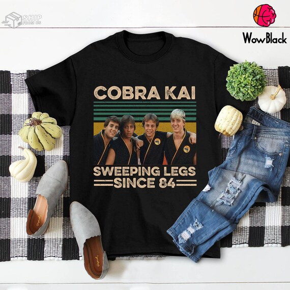 T-shirt Cobra Kai Karate Kid Movie 