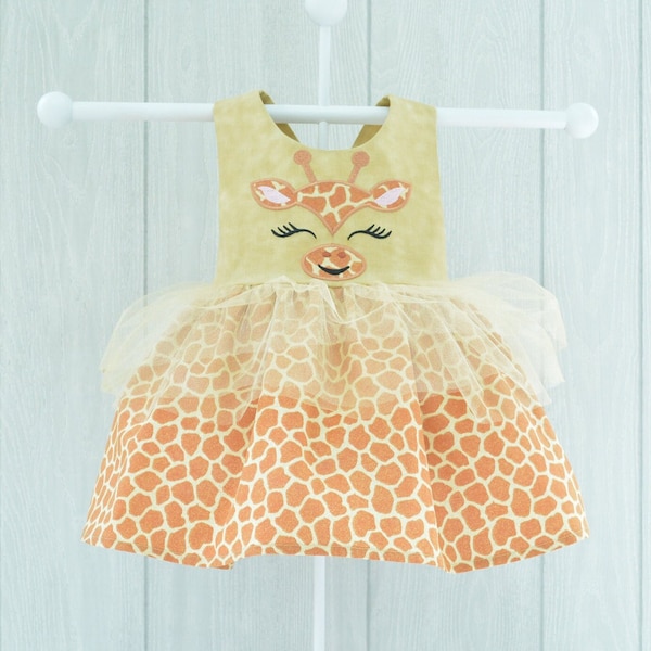 Giraffe Dress Etsy