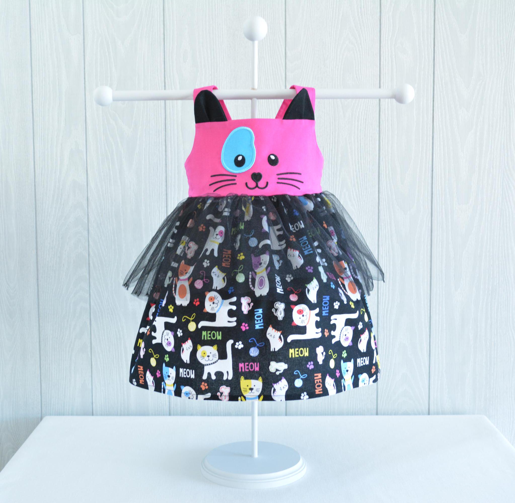 Cat Birthday Dress