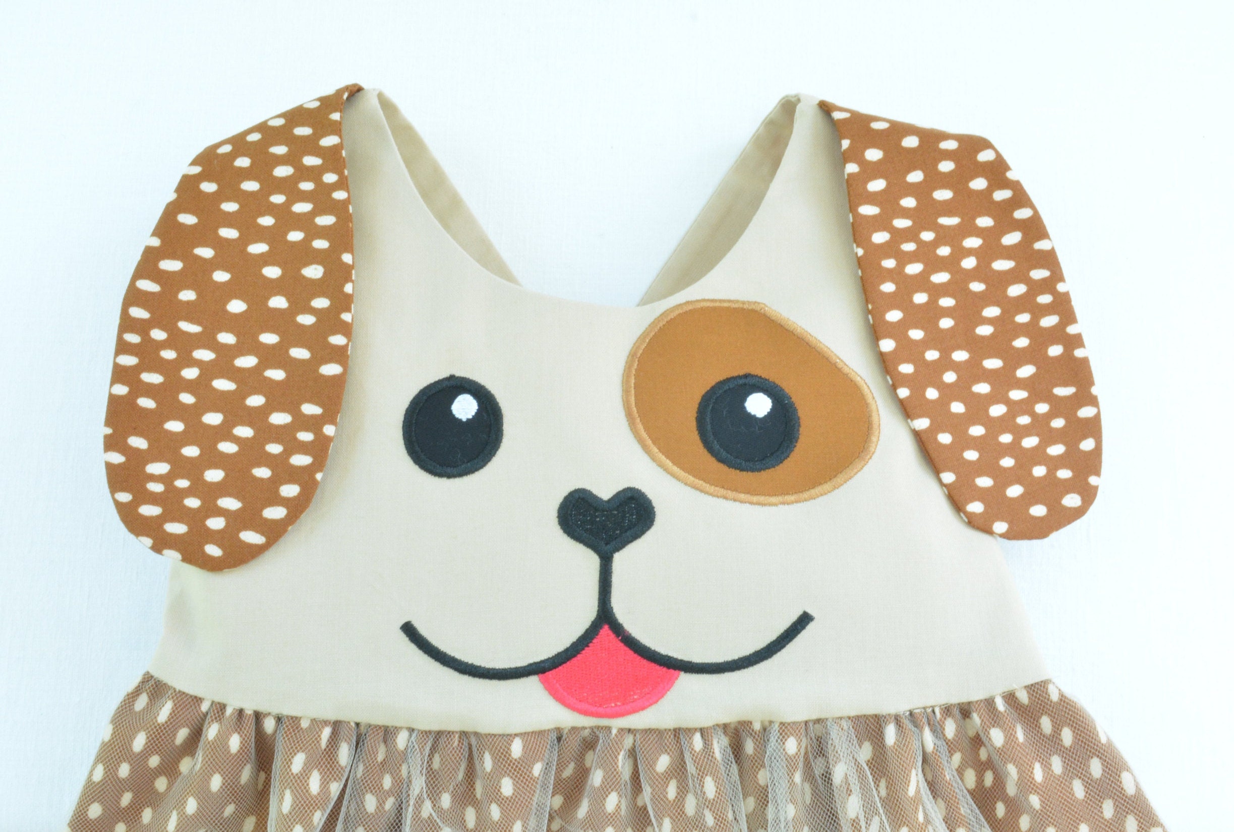 Puppy Dog Girls Dress Toddler Puppy Dress Infant Puppy Etsy