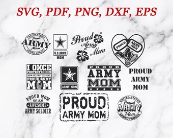 Download Army Mom Svg Etsy