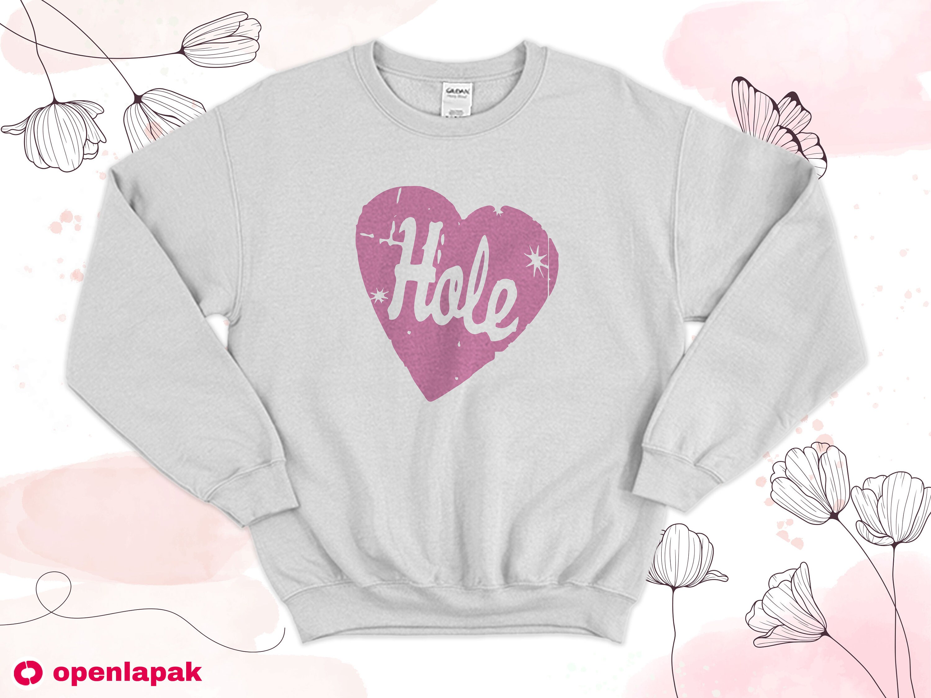 Hole Band Love Sweatshirt Hole Band Shirt Hole Band Sweater Etsy