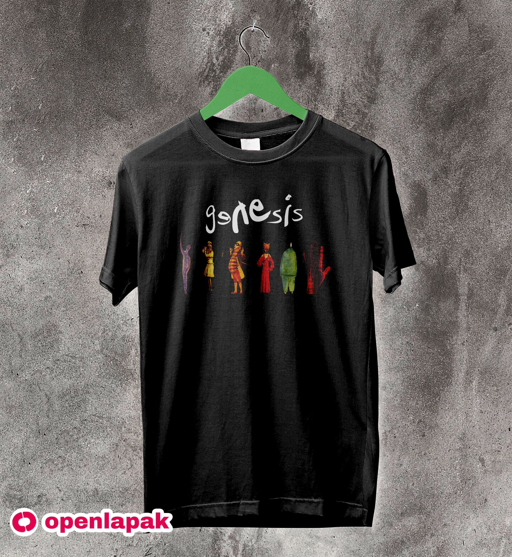 genesis band shirt