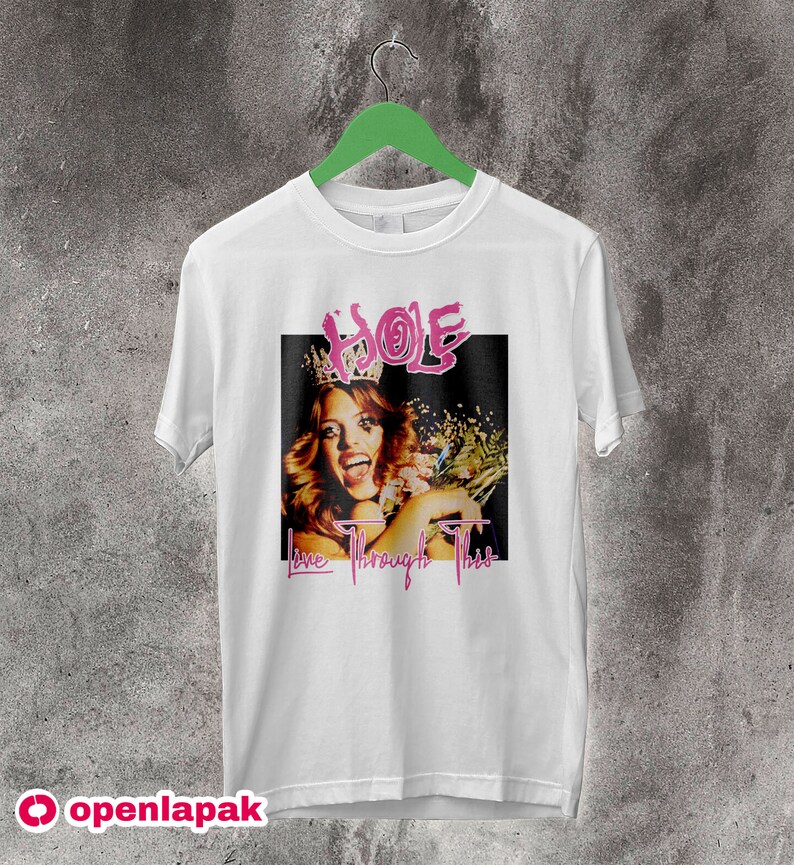 Hole Band Live Through This Tshirt Hole Band Shirt Hole Etsy