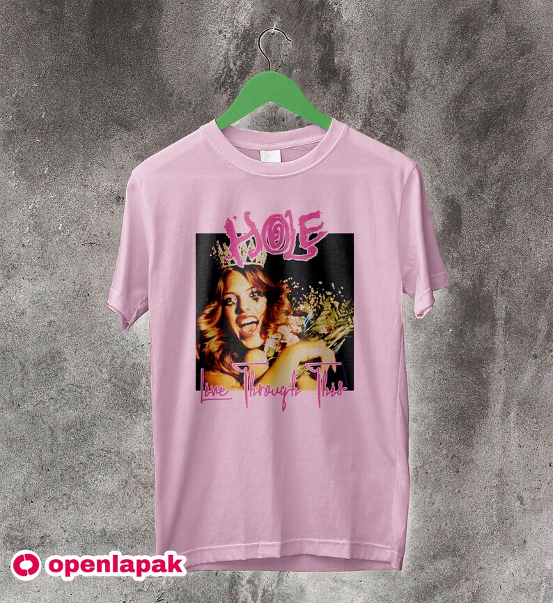 Hole Band Live Through This Tshirt Hole Band Shirt Hole Etsy