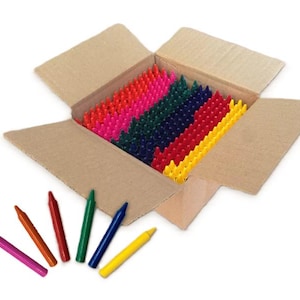 300 Bulk Unwrapped Crayons