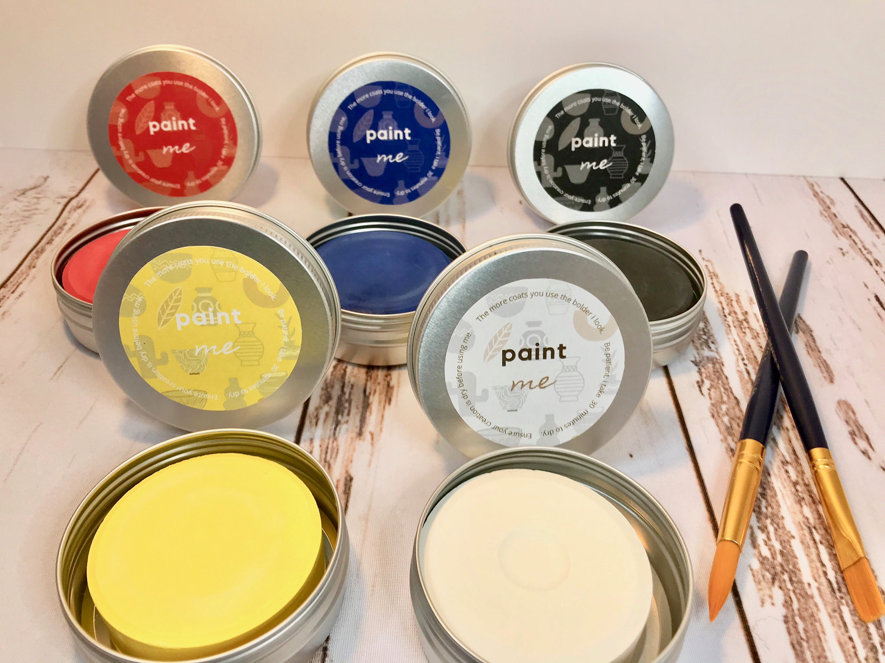 Clay Imagined EcoFriendly Tempera Paint Blocks Primary Etsy