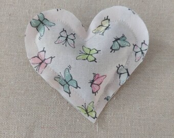 Butterflies - Fabric Heart Catnip Toys