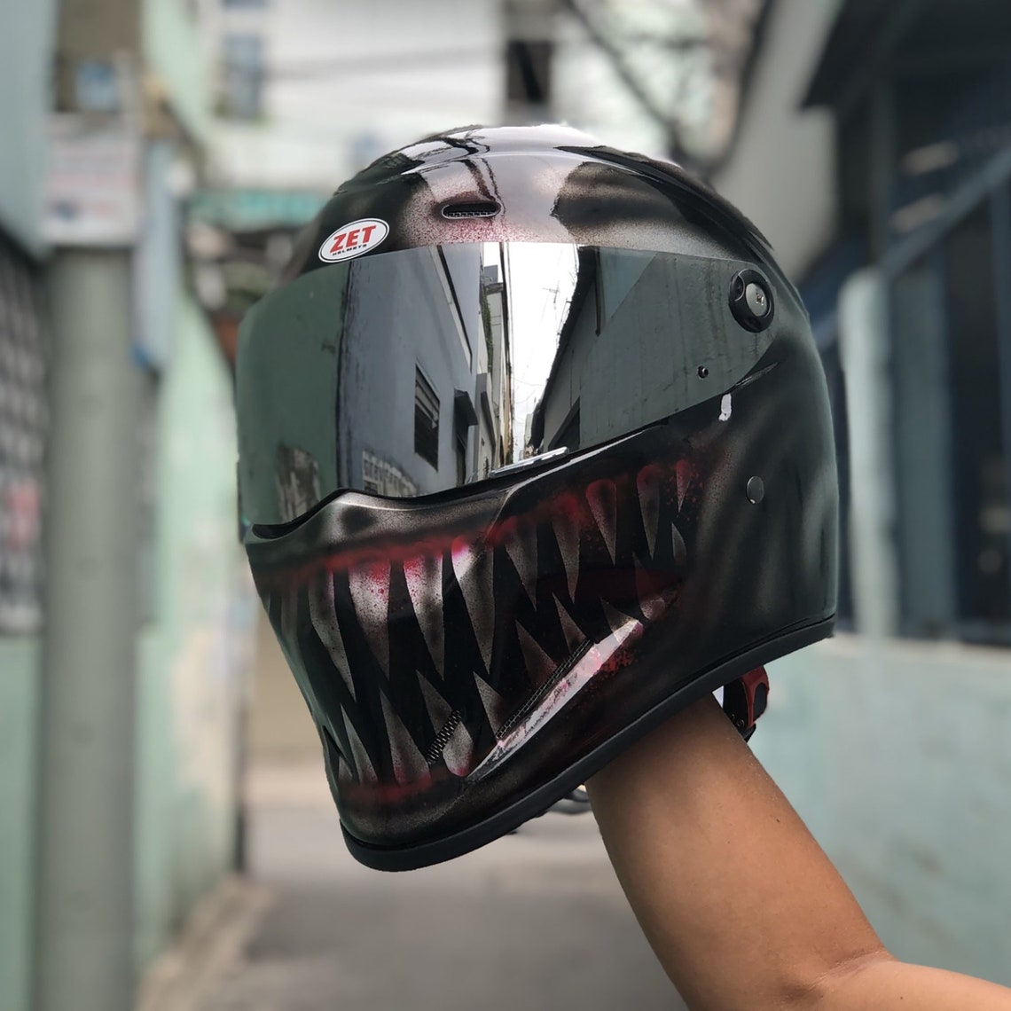 Custom Venom Helmets / Full Face Helmets / Unique Helmets For | Etsy