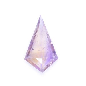 Natural Bolivian Ametrine Gemstone, Kite Shape Ametrine Stone for Jewelry Making