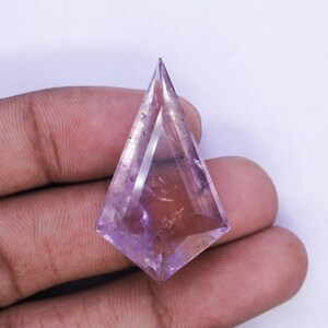 Natural Bolivian Ametrine Gemstone, Kite Shape Ametrine Stone for Jewelry Making