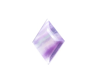 Natural Rainbow Fluorite Gemstone, Fancy Shape Fluorite, Faceted Cuts Gemstone, Fluorite For Jewelry Making.