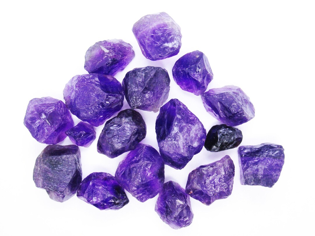Premium AAA African Amethyst Rough, Natural Raw Amethyst Crystal ...