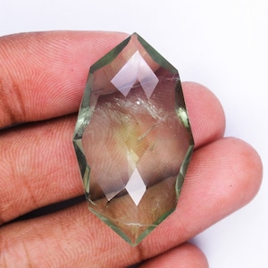 Natural Prasiolite Gemstone, Marquise Shape Gemstone, Faceted Briolettes Gemstone, Green Colour Loose Gemstone, Pendant Gemstones.