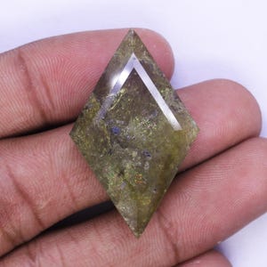 Natural Mali Garnet Gemstones, Fancy Shape Garnet Cabochon, Faceted Green Garnet Loose Gemstones