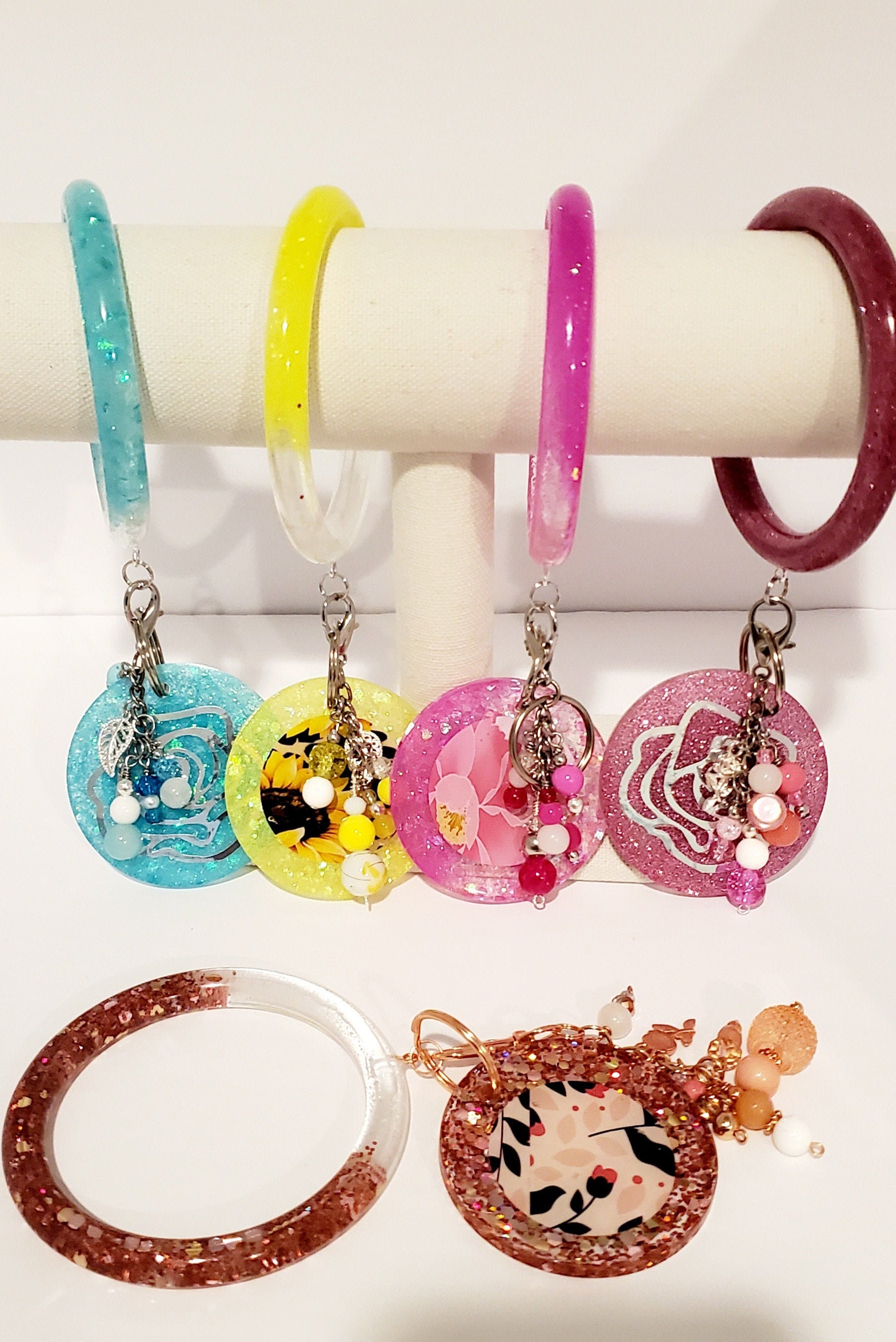 Bangle Keychain/ Charm Keychain/ Dangle Jewelry/Purse Etsy