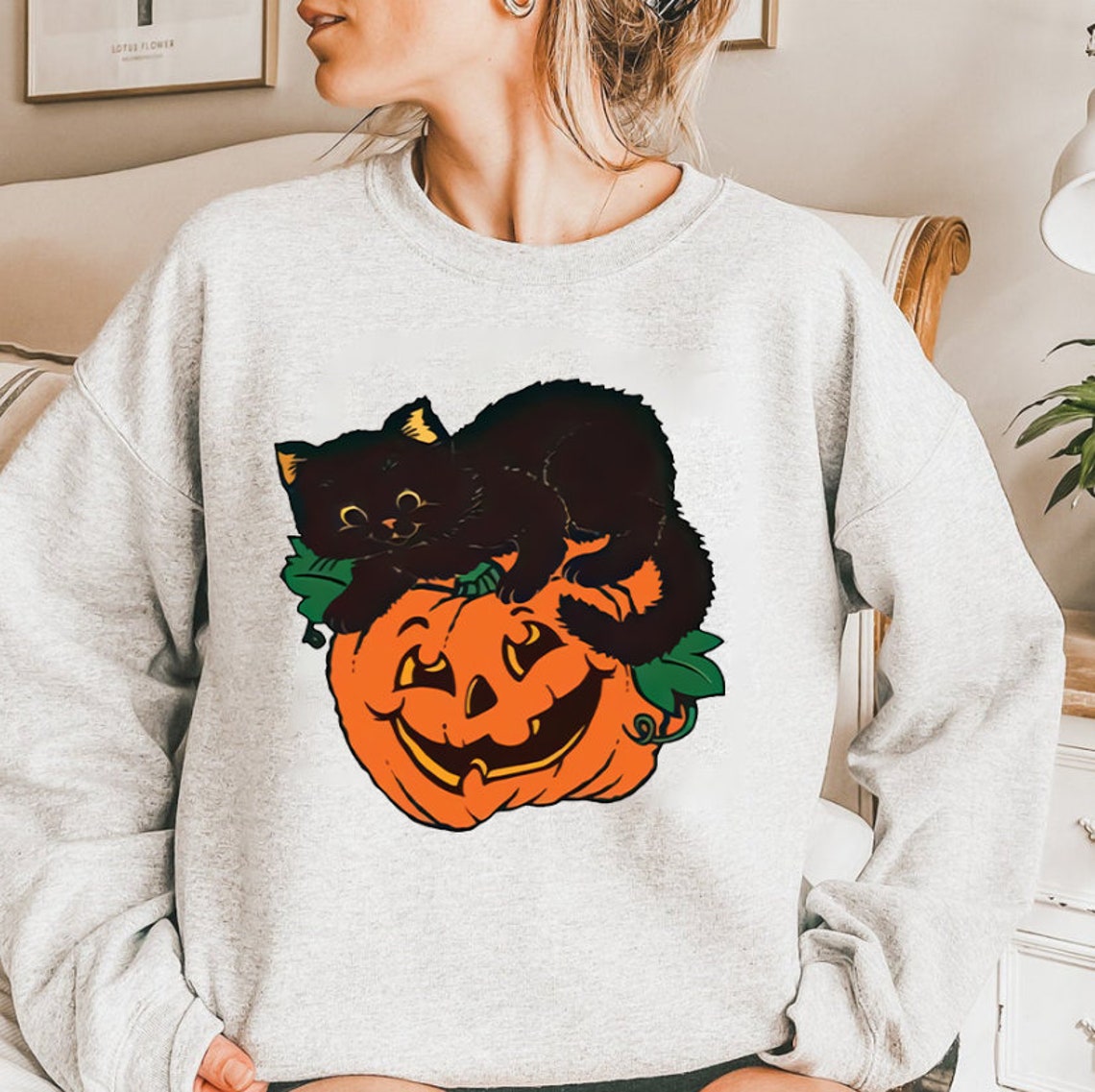 Vintage Halloween Unisex T shirt Pumpkin Halloween shirt Etsy