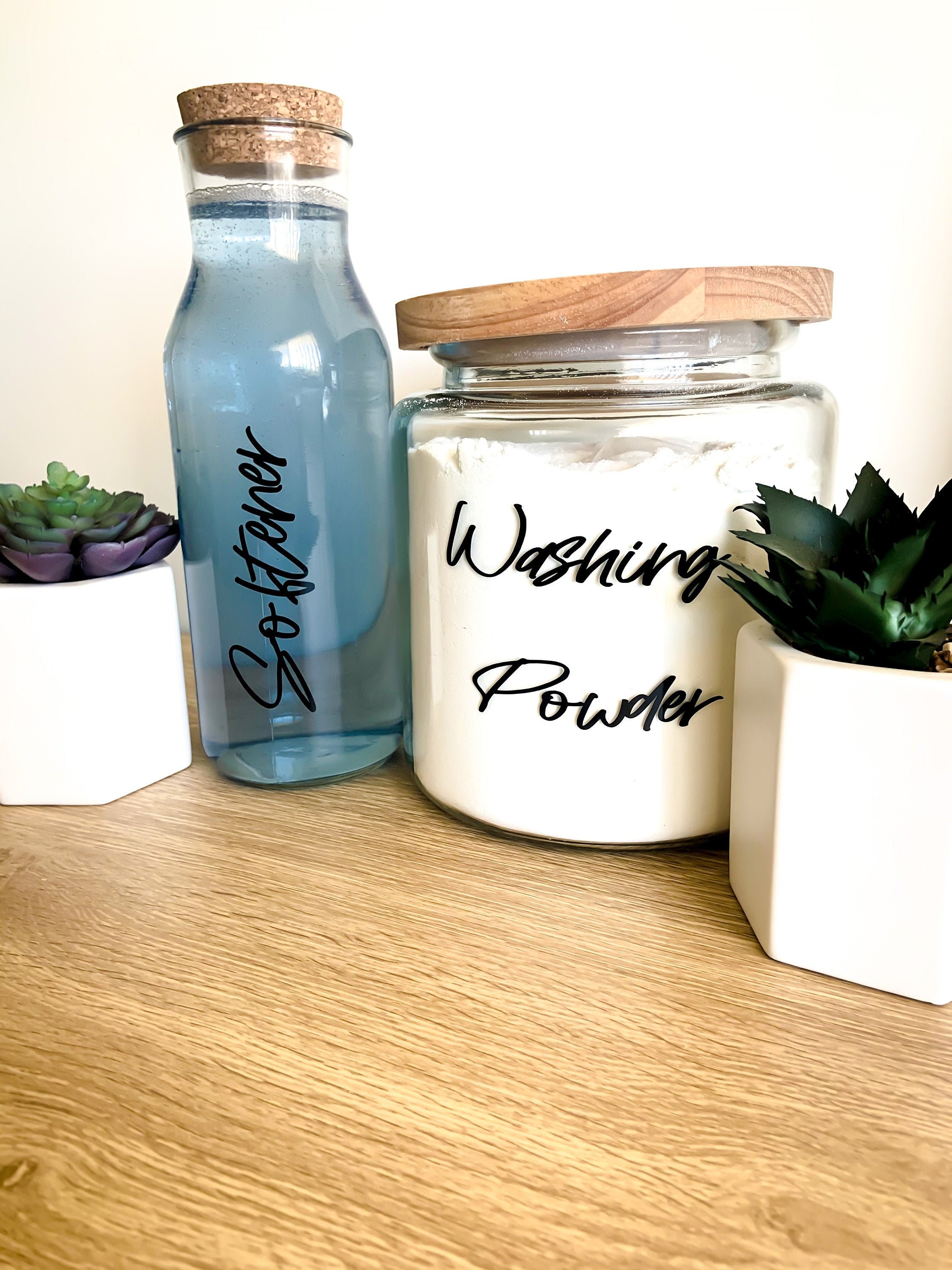 Laundry Label Stickers for Jars Room Decor Customisable Etsy Australia