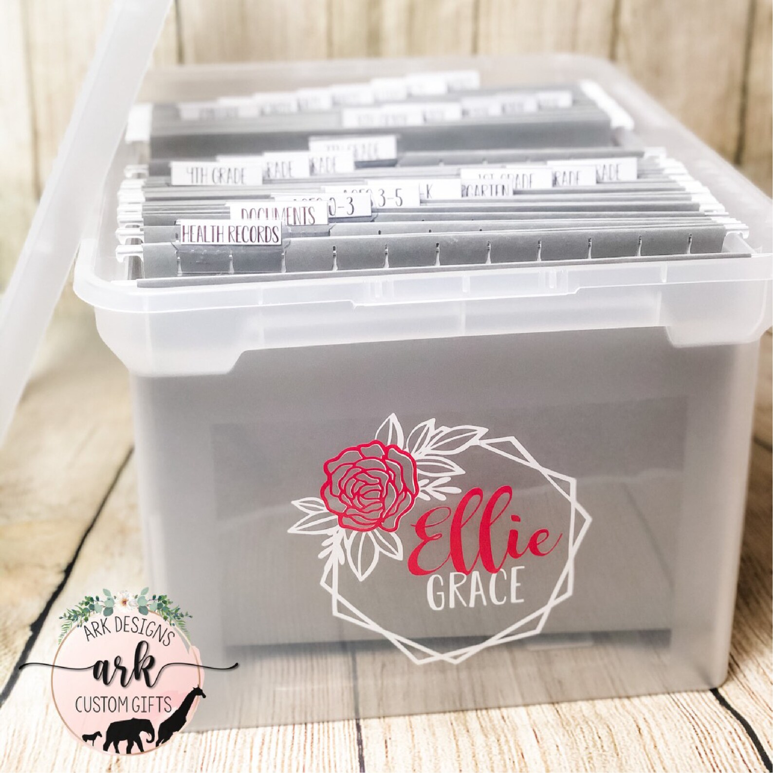 Child Milestone Memory Keepsake Box Etsy