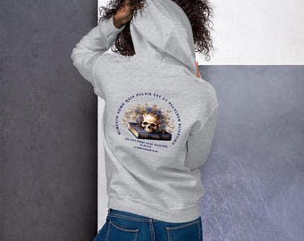 Memento Mori Hoodie: All Souls & Ash Wednesday, Latin Catholic Sweatshirt