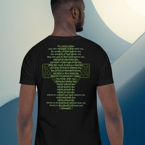 Camiseta con la oración de San Patricio para hombre / Regalo católico irlandés