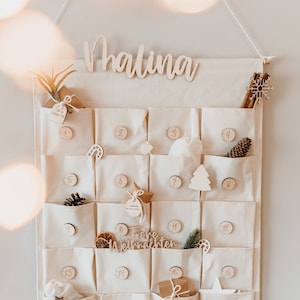 Calendario de Adviento Personalizado | Navidad | Calendario de adviento para rellenar|  Calendario de adviento para niños | Adviento | regalos personalizados