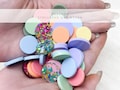 Scatter decoration - Sustainable confetti birthday - Unique children's birthday decoration | Table decoration - Personalized birthday plate -