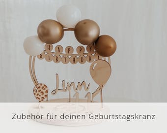 accessories for the birthday plate