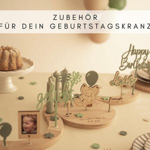 Birthday Wreath Accessories – Unique Children&#39;s Birthday Decorations | Personalized Birthday Plates - ACCESSORIES