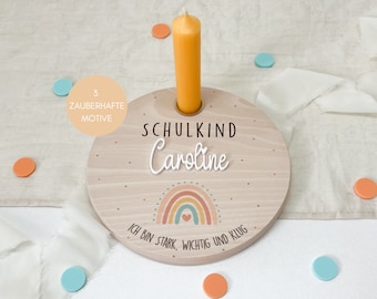 Dekoration Schulanfang I Nachhaltige Tischdekoration zum Schulanfang I Geschenke Schulkind I personalisiert I Geschenk zur Einschulung