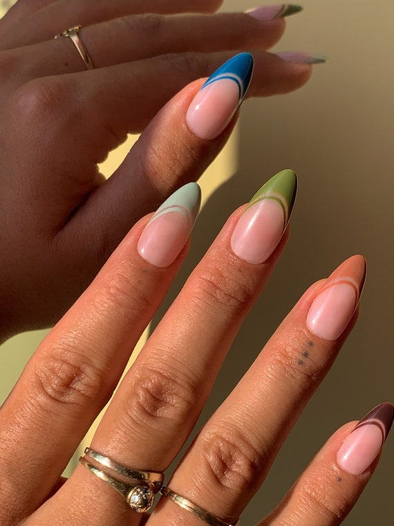 classy almond nails ideas