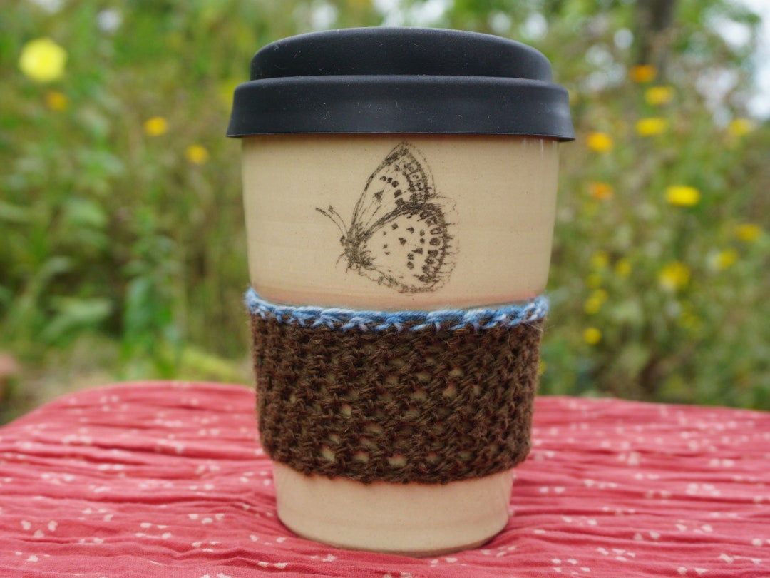 To Go Mug Made of Handmade Ceramic Coffee to Go Mug Coffee Etsy