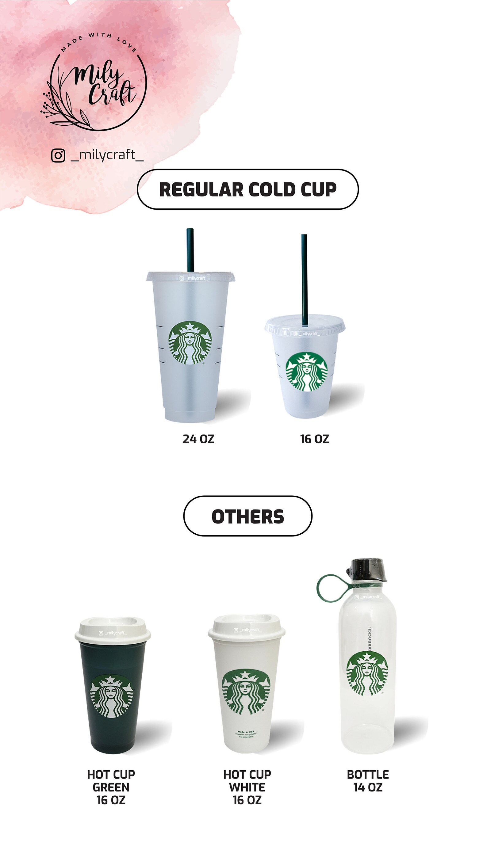 Blackpink Starbucks Cup Personalized Black pink Cup Color | Etsy