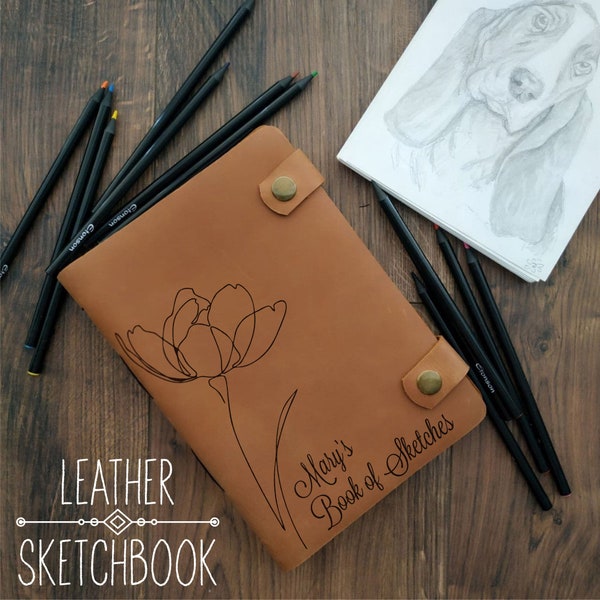 Custom Sketchbook Etsy