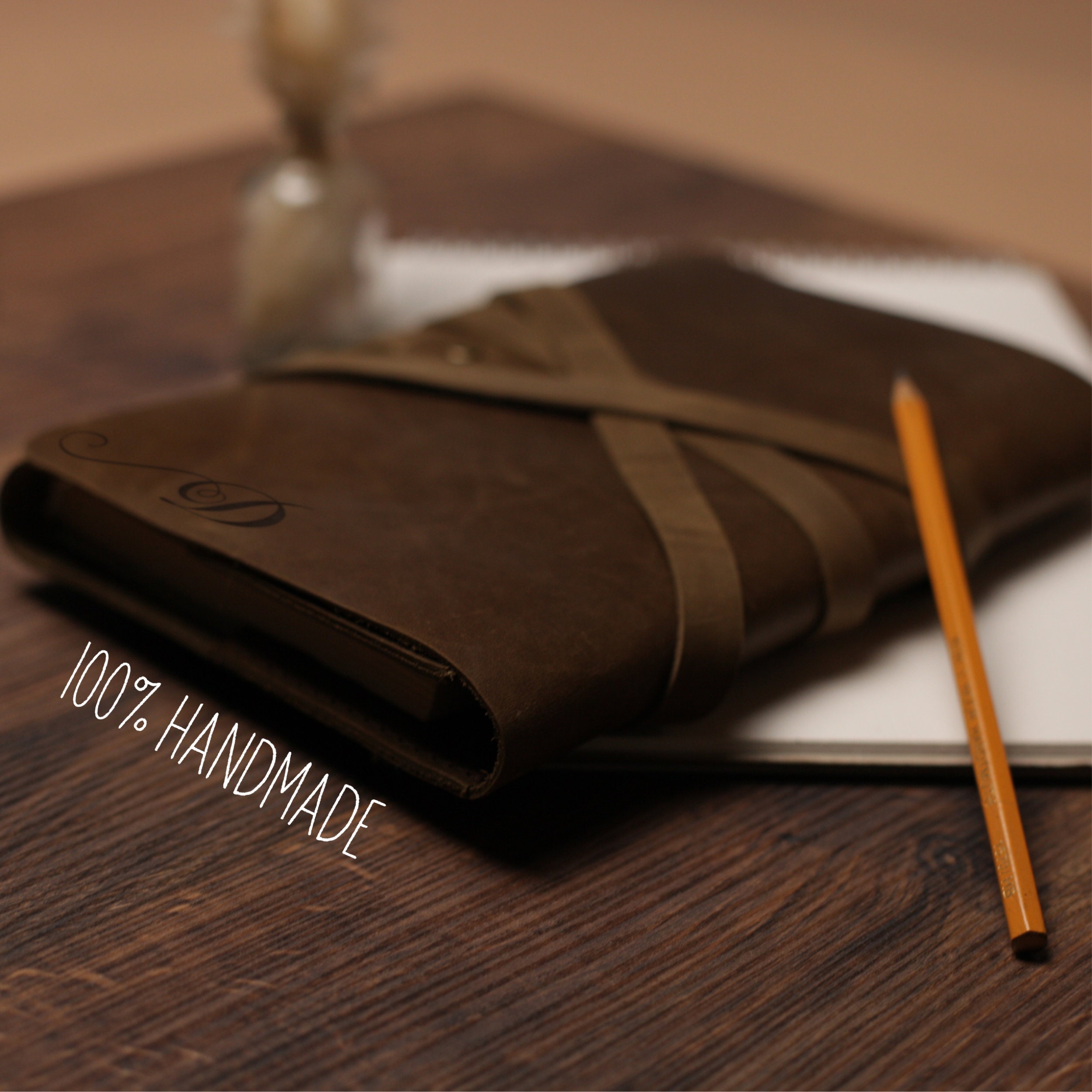 Leather Book Cover Template