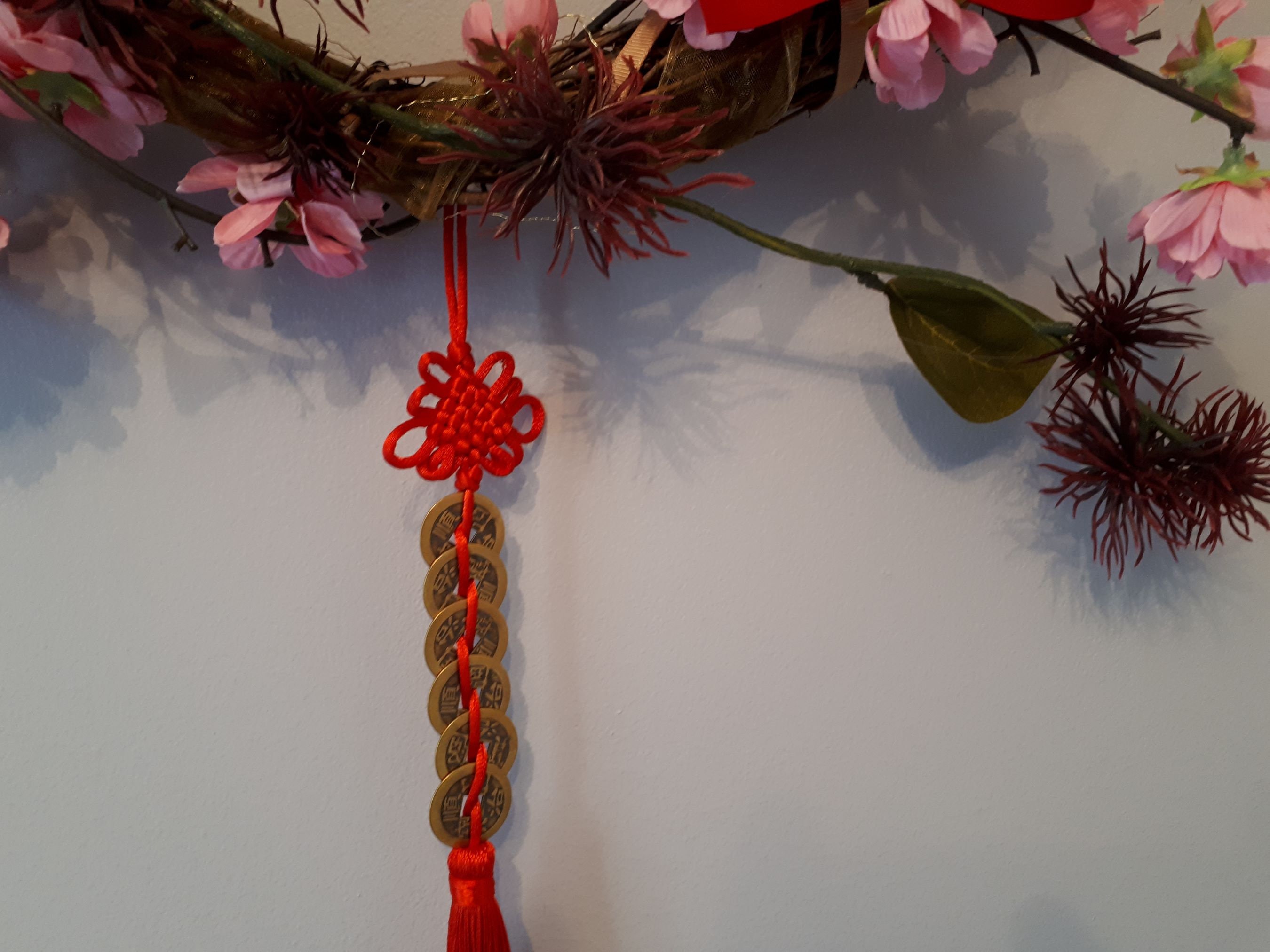 Feng Shui Prosperity Wreath New Home Wreath Lunar New Year | Etsy