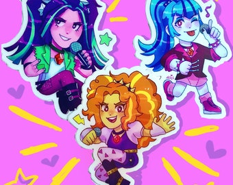 THE DAZZLINGS vinyl stickers