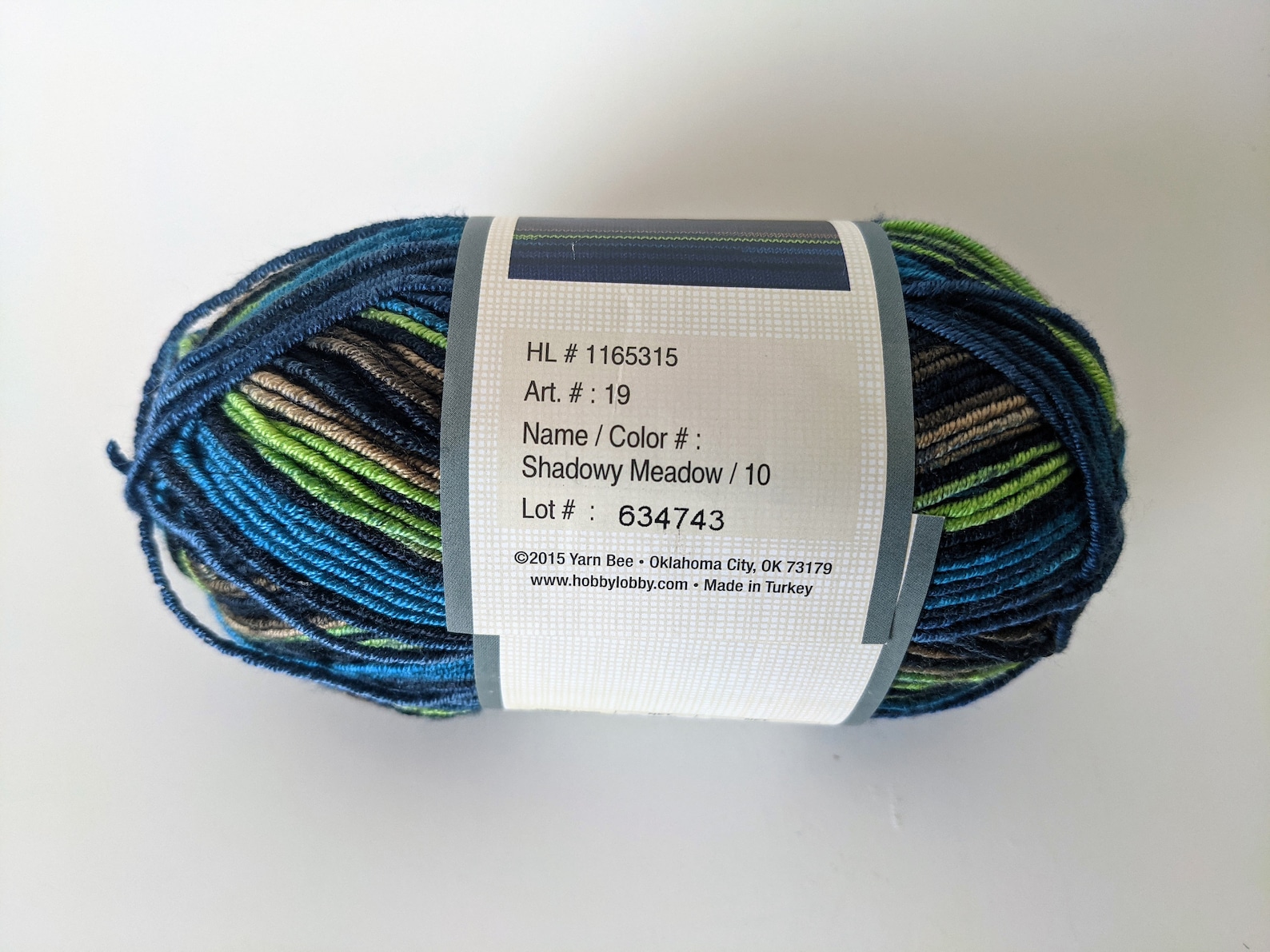 Yarn Bee Cozy Toes Sock Yarn in Shadowy Meadow Etsy